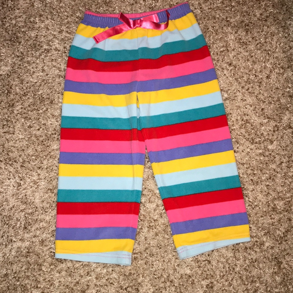 OshKosh fleece pajama pants, 4T